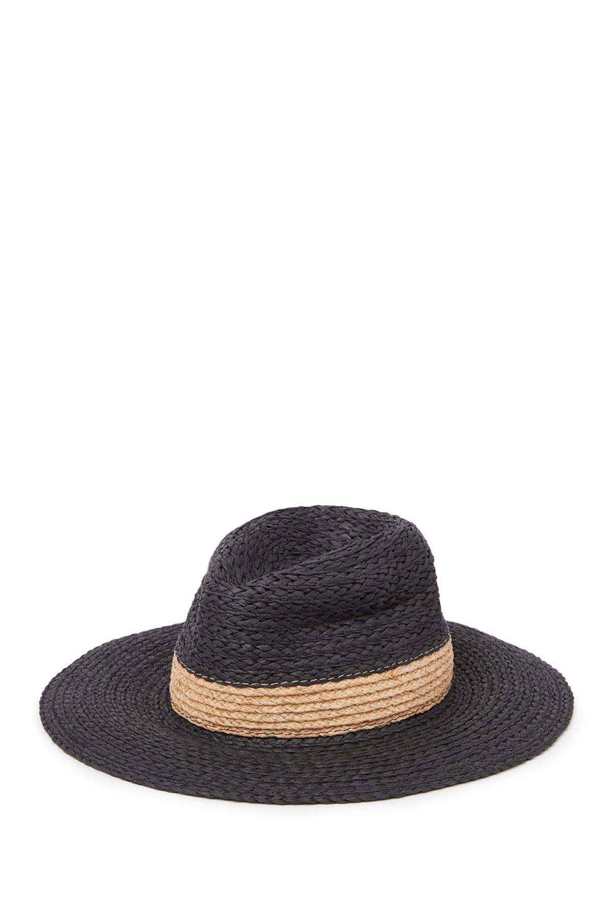 PAODIKUAI Womens Pearl Band Fedora Hat Ladies Wide Brim Fedora Hat Panama Hat