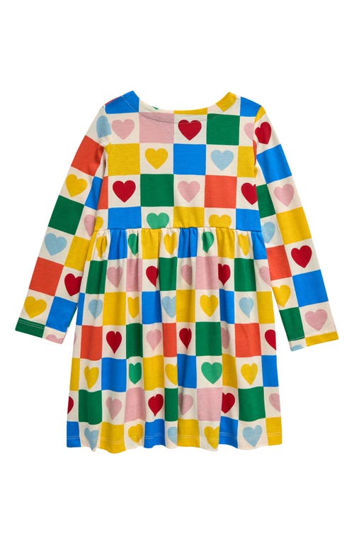 MINI BODEN MINI BODEN KIDS' FUN LONG SLEEVE JERSEY DRESS