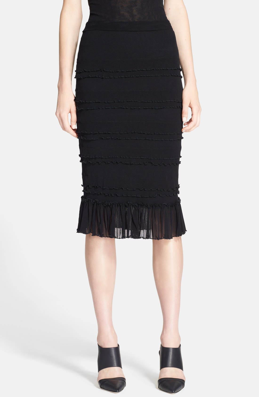 Jean Paul Gaultier Ruffled Tulle Skirt Nordstrom