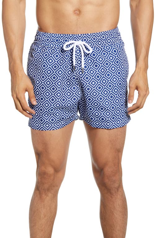 Shop Frescobol Carioca Sport Angra Swim Shorts In Navy Blue