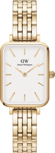 Daniel Wellington Quadro Link Bracelet Watch 20mm x 26mm Nordstrom
