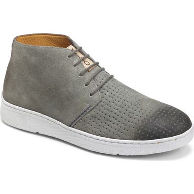 Sandro Moscoloni Metin Perforated Chukka Boot, Grey