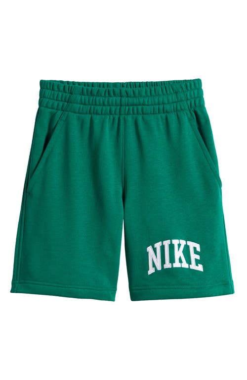 Nike Kids' Sportswear Club French Terry Shorts In Green