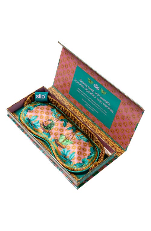 Shop Slip Pure Silk Zodiac Sleep Mask In Libra