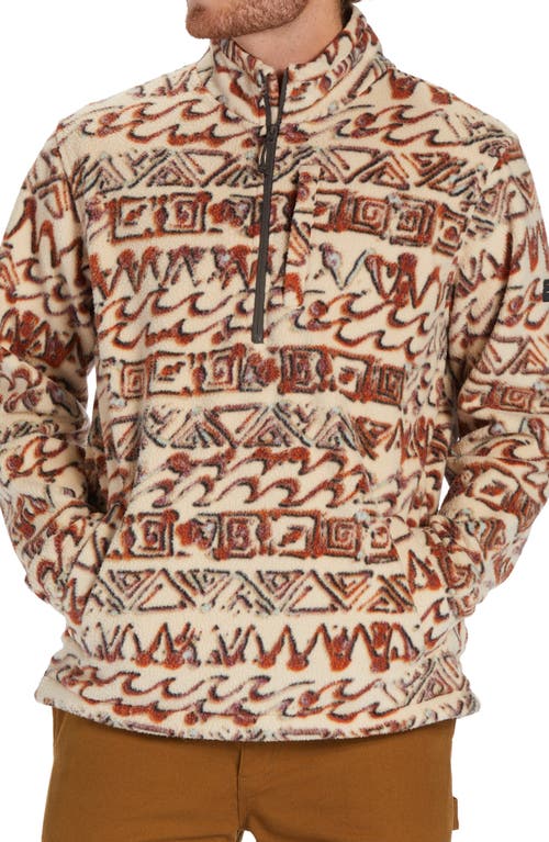 Billabong Boundary Fleece Half-Zip Pullover Chino at Nordstrom,