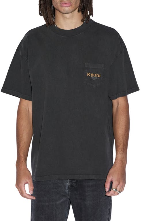Ksubi Mills Pocket T-Shirt Black at Nordstrom,