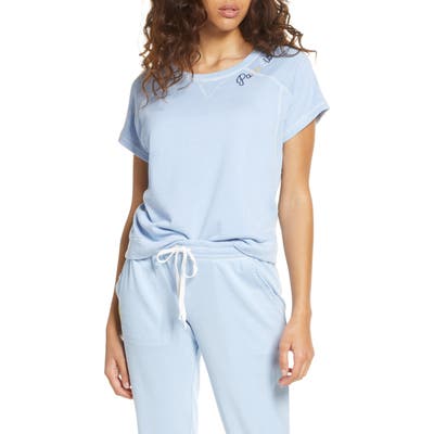 Pj Salvage Paradise Pigment Dye Pajama Top, Blue