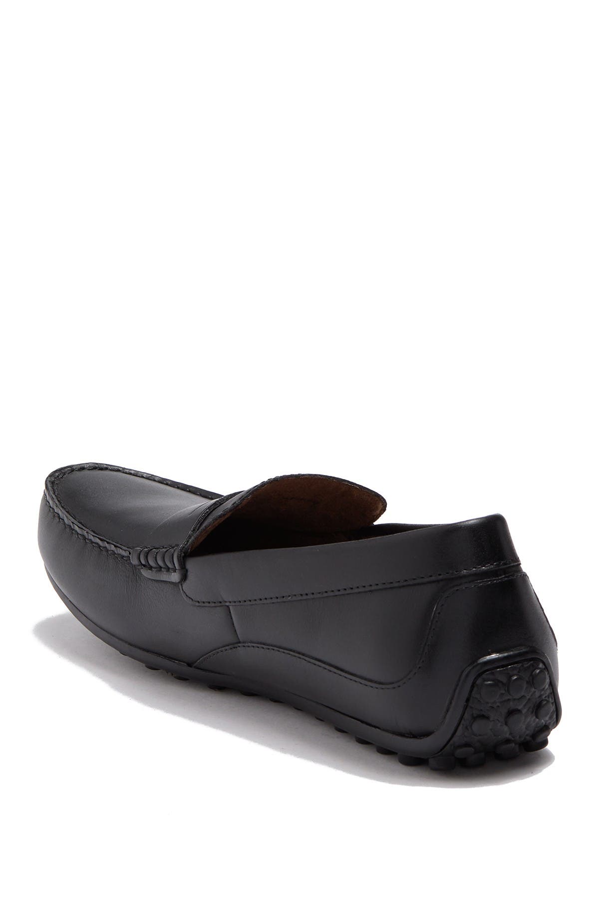 born black loafers