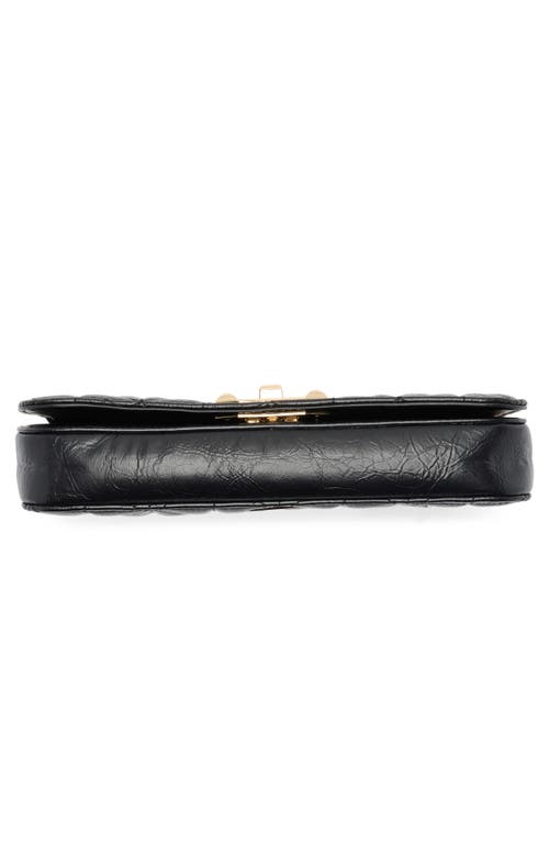 Rebecca Minkoff Quilted Flap Clutch In Black