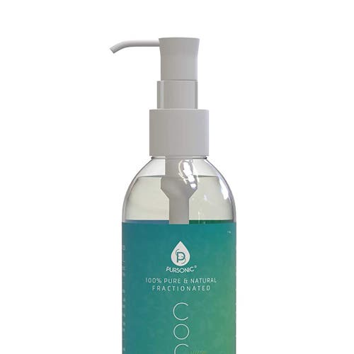 Pursonic 100% Pure & Natural Fractionated Coconut Oil In Multicolor