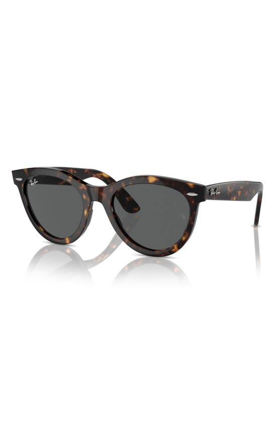 Ray Ban Wayfarer Way 54mm Oval Sunglasses In Havana