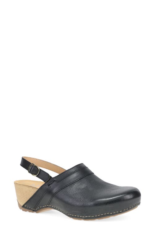 Shop Dansko Tammy Slingback Clog In Black