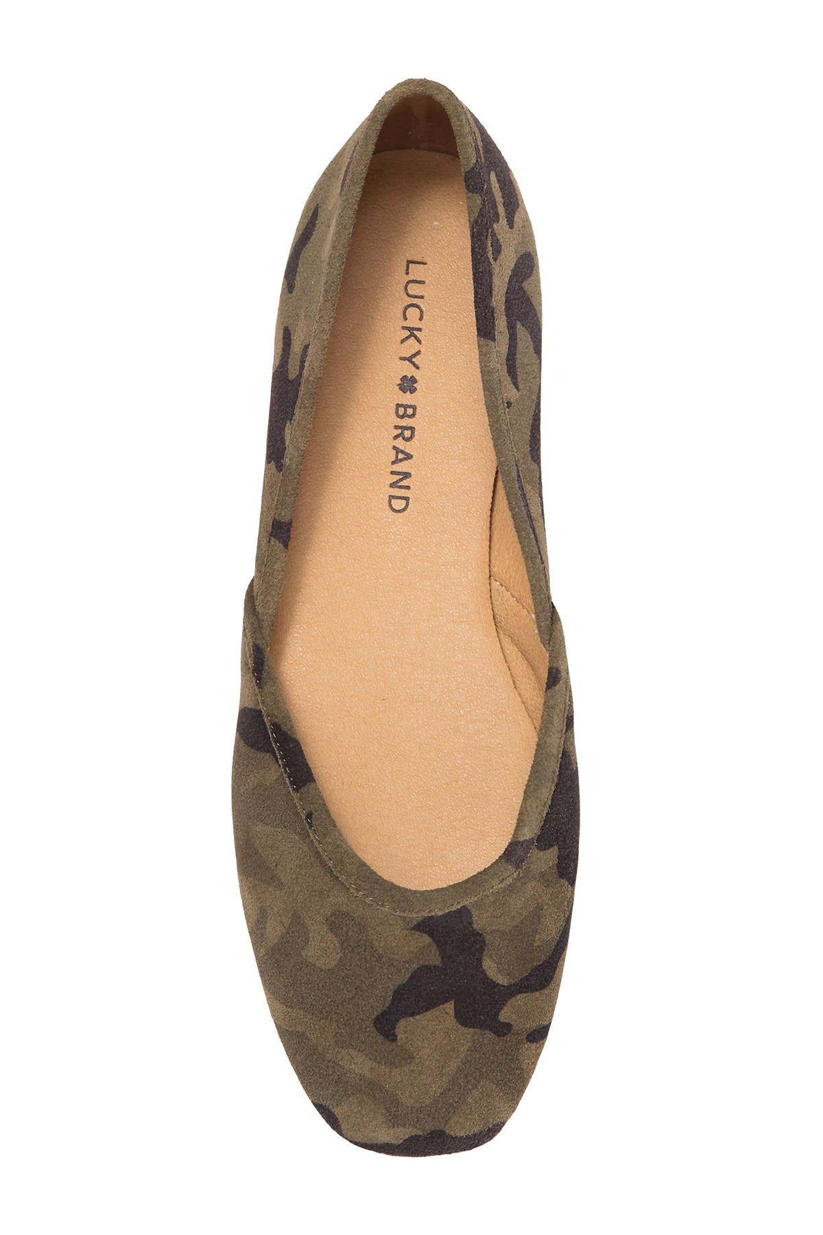 lucky brand camo flats