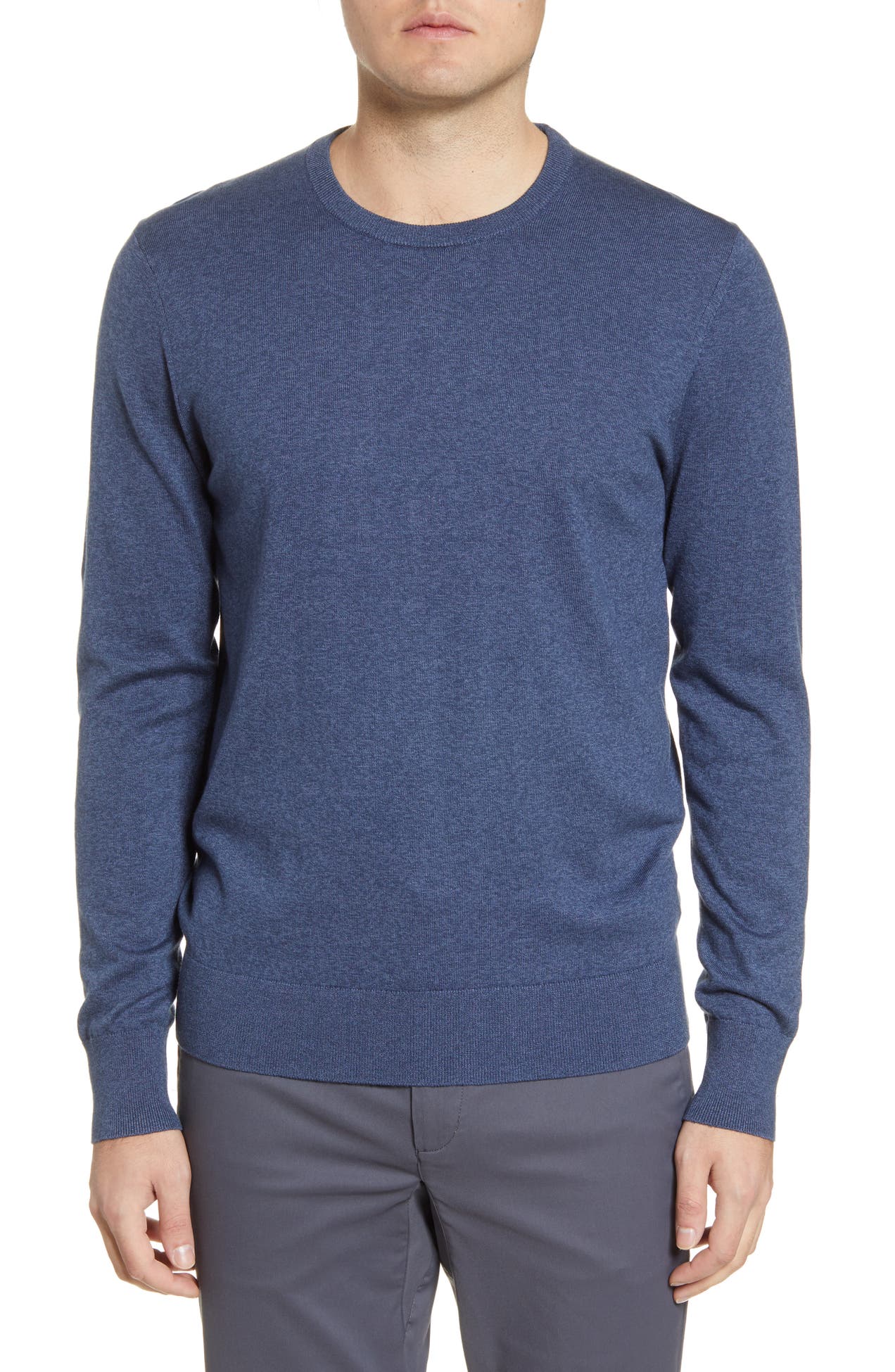 Tommy John | Second Skin Cotton Blend Crewneck Sweater | Nordstrom Rack