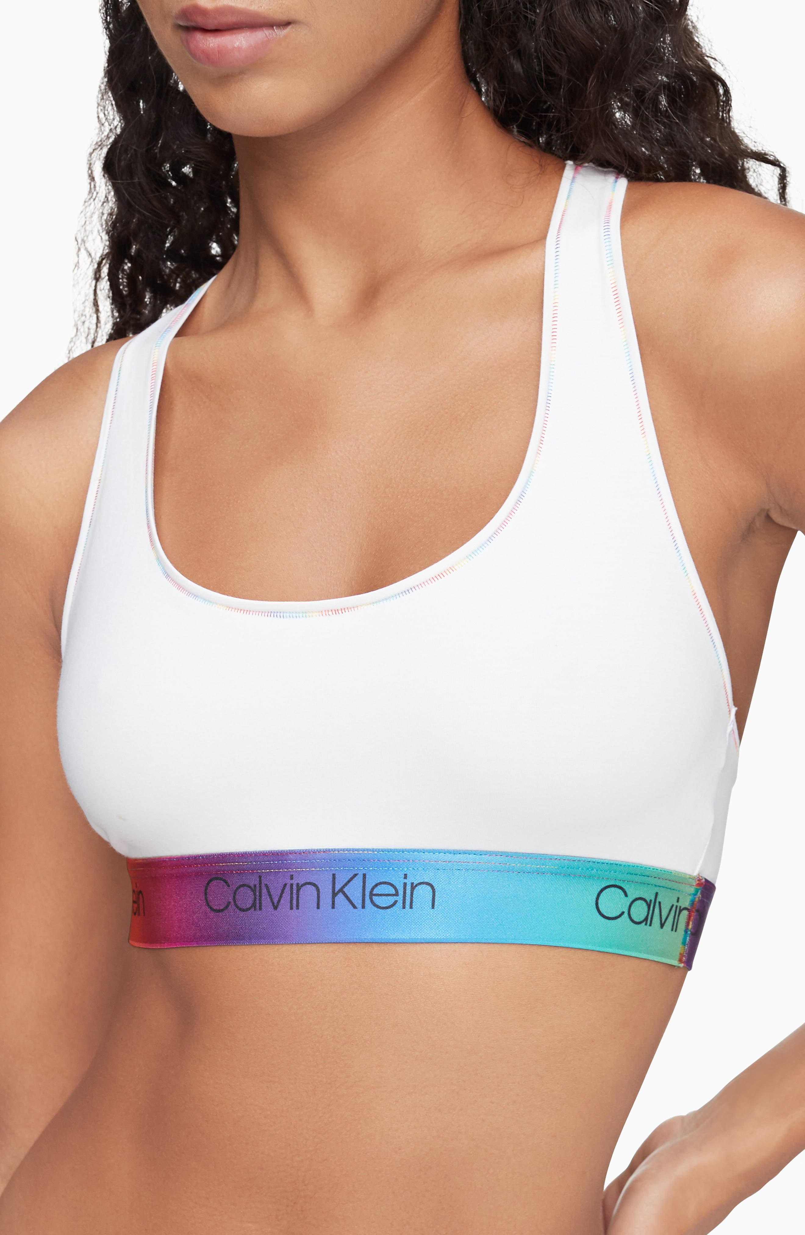 calvin klein sports bra price