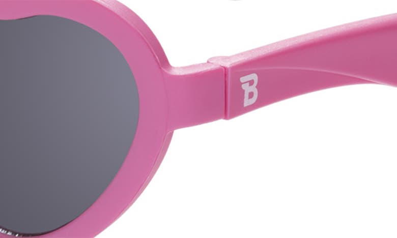 BABIATORS BABIATORS KIDS' PAPARAZZI PINK HEART SUNGLASSES