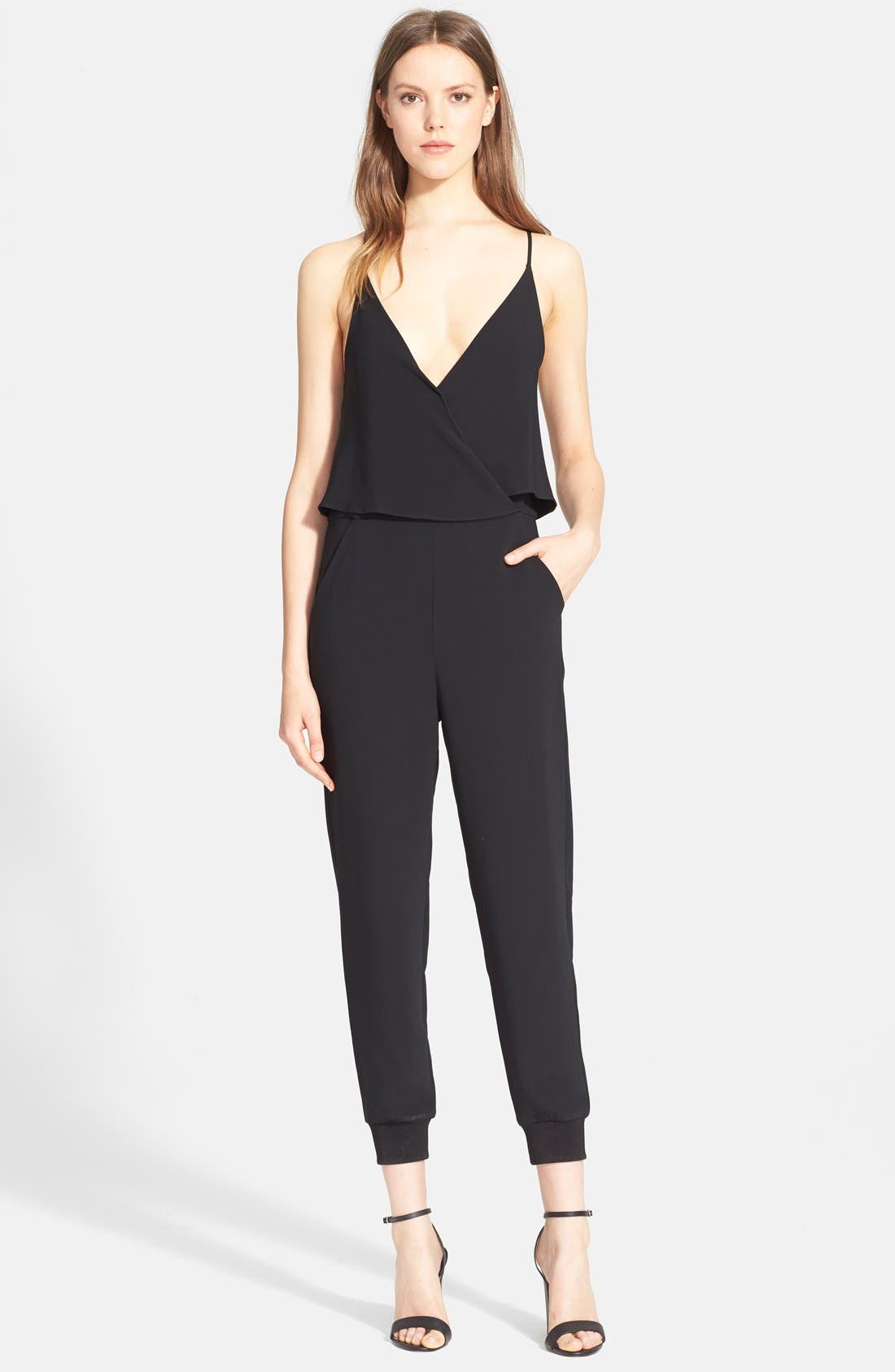 Theory 'Odila' Crepe Jumpsuit Nordstrom