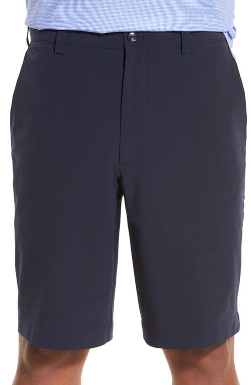 Bainbridge DryTec Flat Front Shorts in Navy Blue