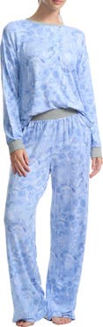 Splendid Print Long Sleeve Pajamas Nordstrom