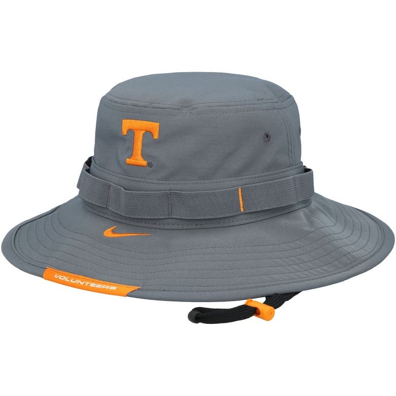 Nike Gray Tennessee Volunteers Performance Boonie Bucket Hat In Grey