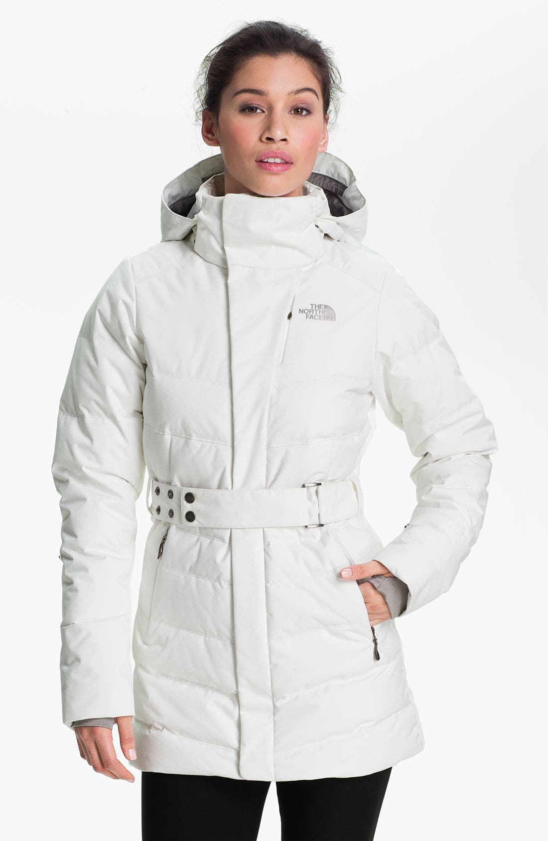 north face women's belted jacket