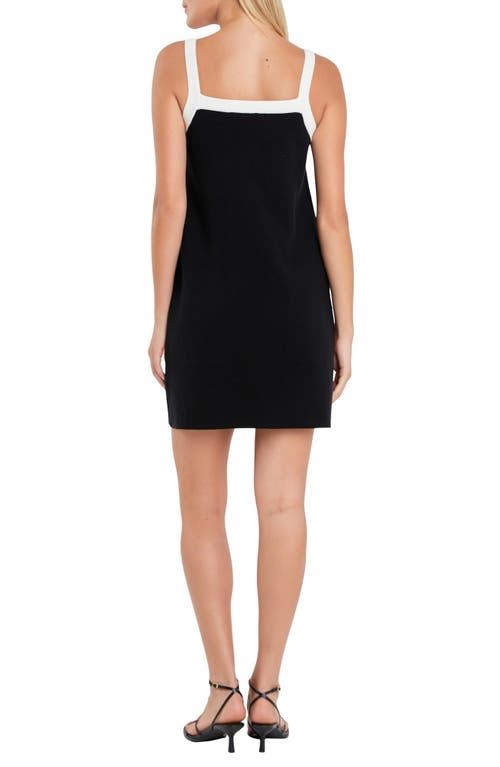 ENGLISH FACTORY ENGLISH FACTORY KNIT MINIDRESS