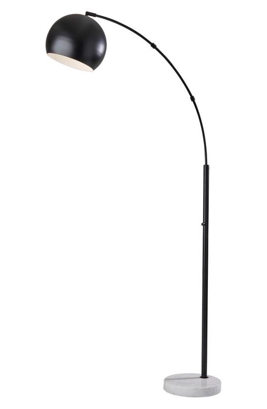 Shop Adesso Lighting Astoria Arc Floor Lamp In Black