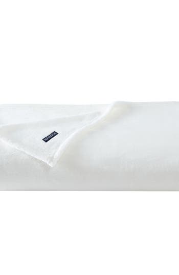 Nautica Ultra Soft Blanket In Deck White