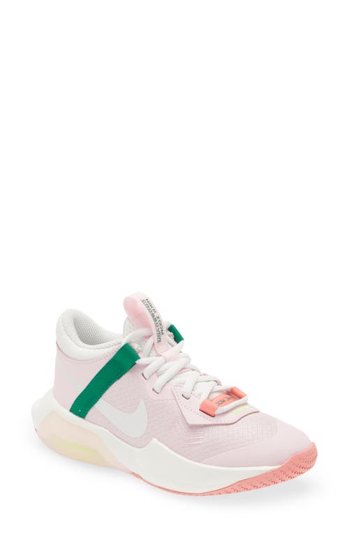 Nike Air Zoom Crossover Gs Basketball Shoe In Pink Foam/white/pink Gaze