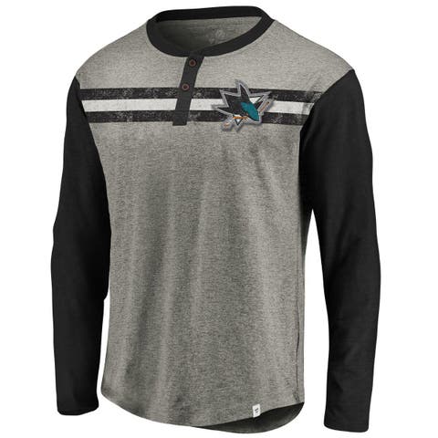 Men's Fanatics Branded Black Detroit Lions Line Up Shadow Stripe Long  Sleeve Hoodie T-Shirt