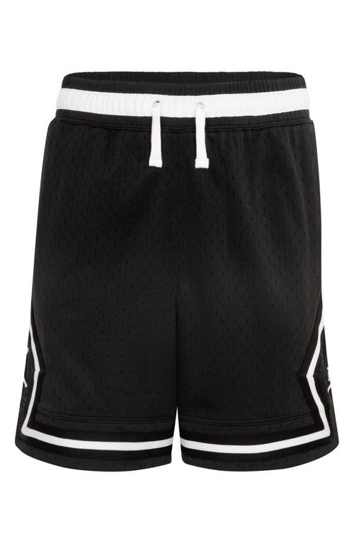 JORDAN JORDAN KIDS' DRI-FIT SPORT DIAMOND MESH BASKETBALL SHORTS 