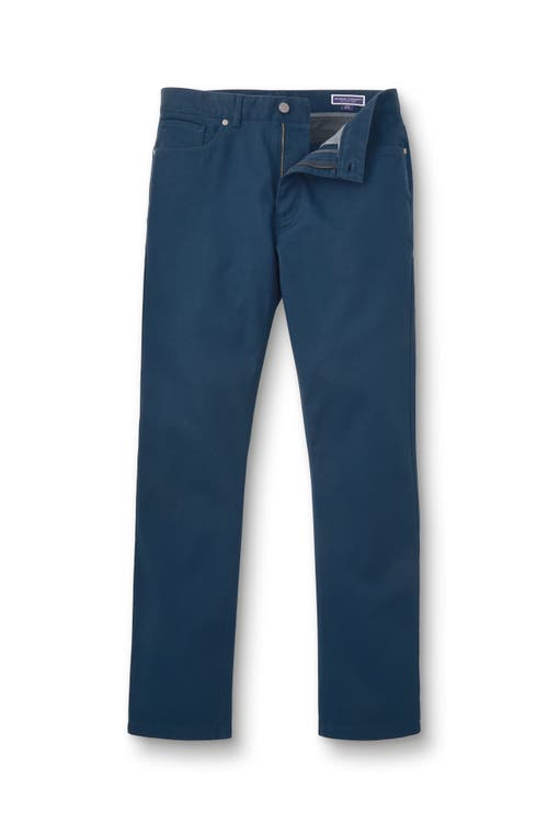 Twill Slim Fit 5 Pocket Jeans in Stone