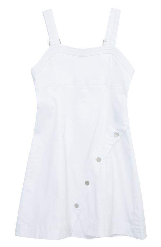Habitual Kids' Stretch Cotton Dress In White