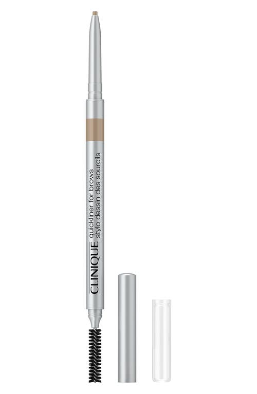Clinique Quickliner for Brows Eyebrow Pencil in Sandy Blonde at Nordstrom