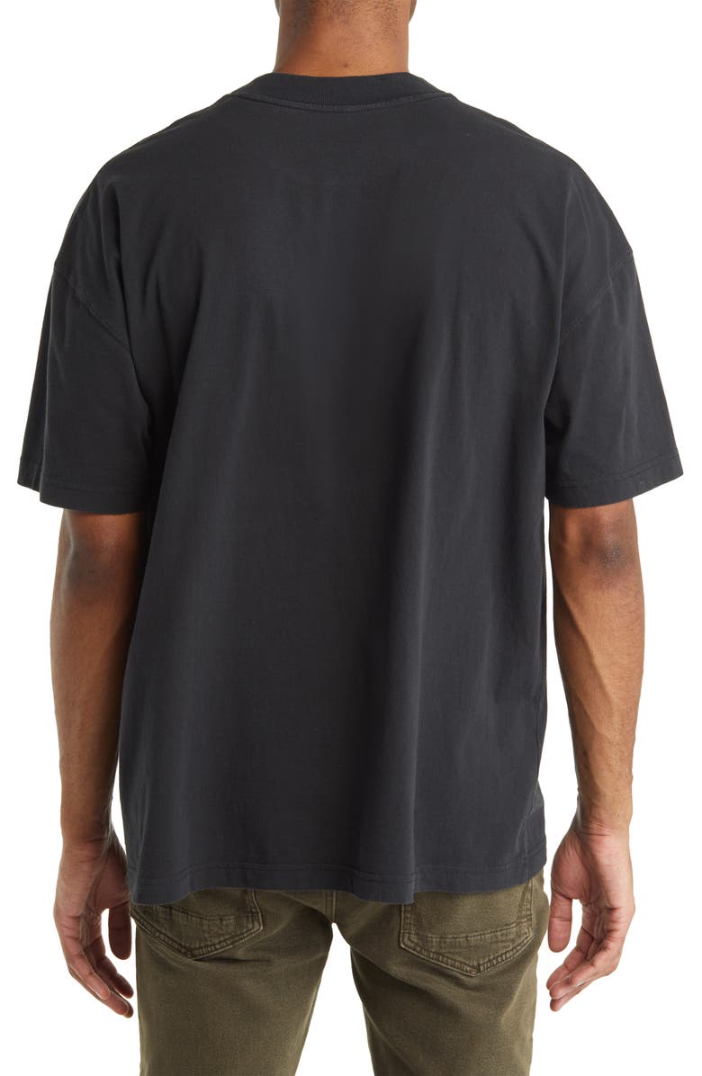 AllSaints Bones Puff Logo Crewneck Cotton T-Shirt | Nordstrom