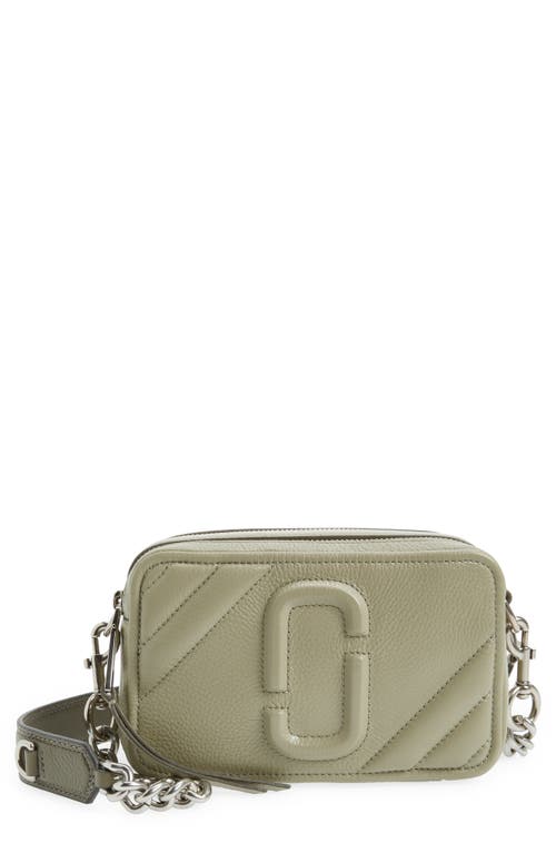Marc Jacobs The Moto Shot 21 Crossbody Bag in Silver Sage Multi