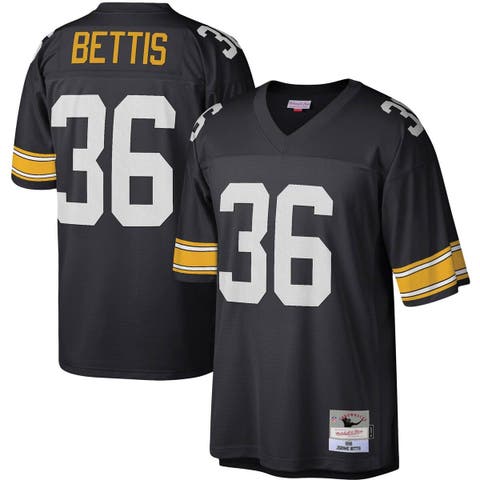 Jerome Bettis Pittsburgh Steelers Autographed Black Mitchell & Ness Authentic  Jersey with ''HOF 15'' Inscription