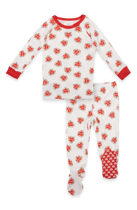 Luv Language Organic Cotton Two-Piece Pajamas (Baby)