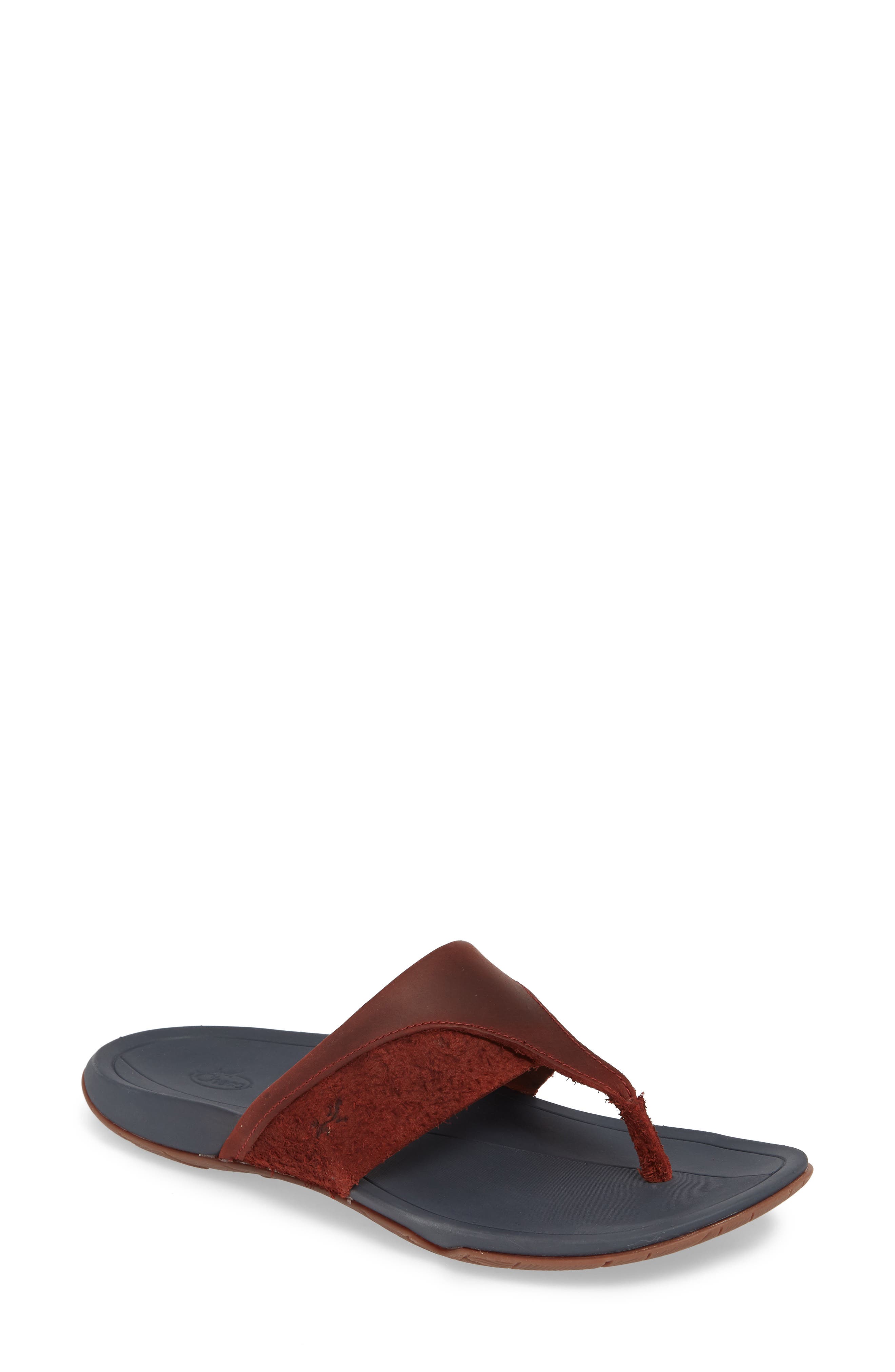Chaco Hermosa Flip Flop, Red