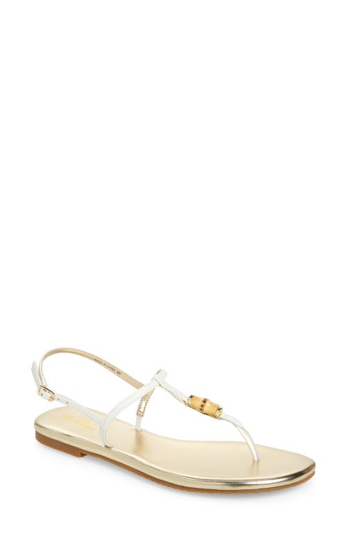 Lilly Pulitzer Daphne Slingback Sandal in Resort White