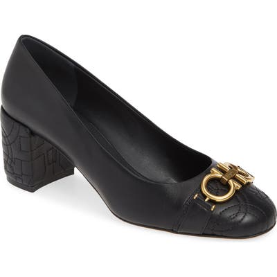 Salvatore Ferragamo Garda Double Gancio Pump