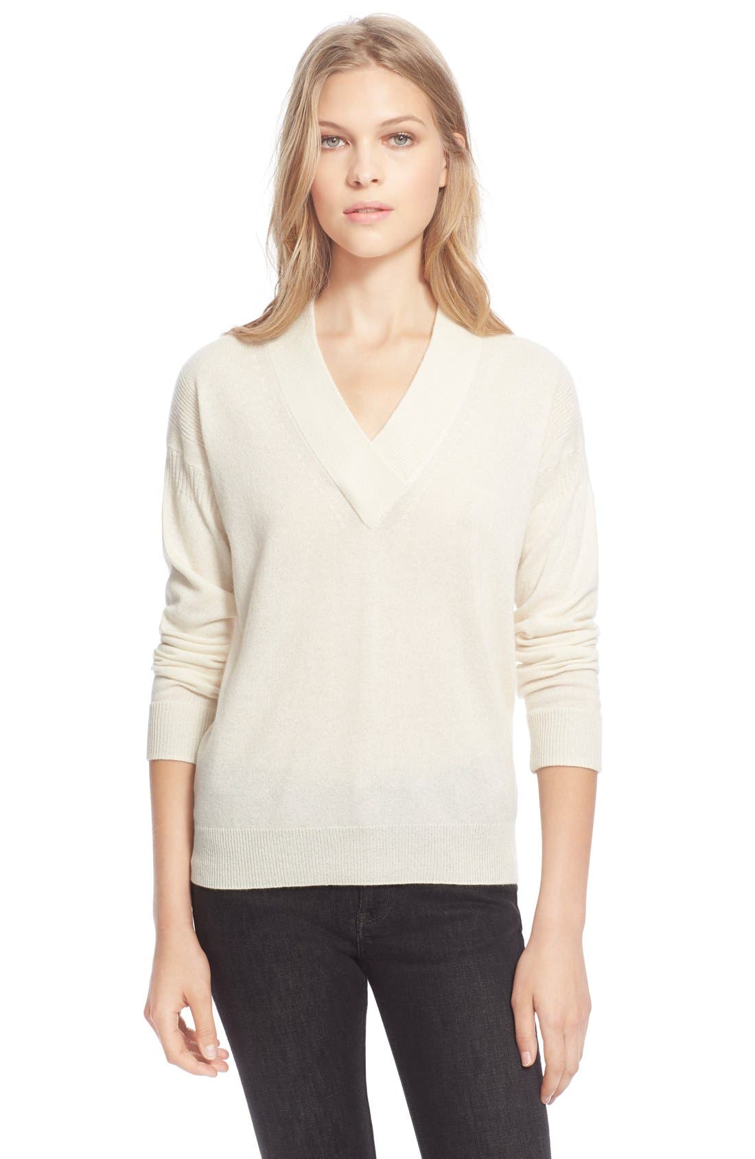 Burberry Brit Cashmere V-Neck Sweater | Nordstrom