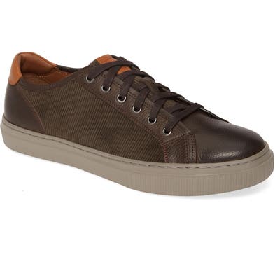 J & m 1850 Toliver Low Top Sneaker, Brown