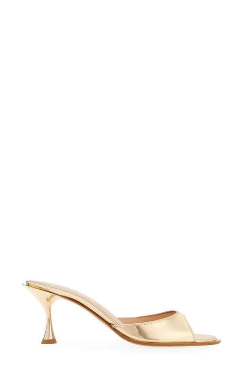 Betzábe Jenni Mirror Sandal In Gold Mirror
