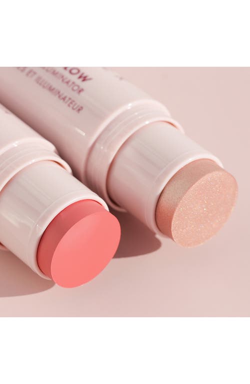 Wander Beauty On-the-glow Blush & Illuminator Coral Rose/nude 0.4 Oz, 12g In Coral Rose