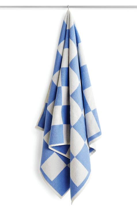 HAY Mono bath towel, sky blue