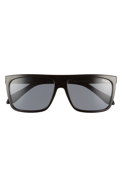 Quay Australia Frontrunner 58mm Sunglasses in Black/Smoke