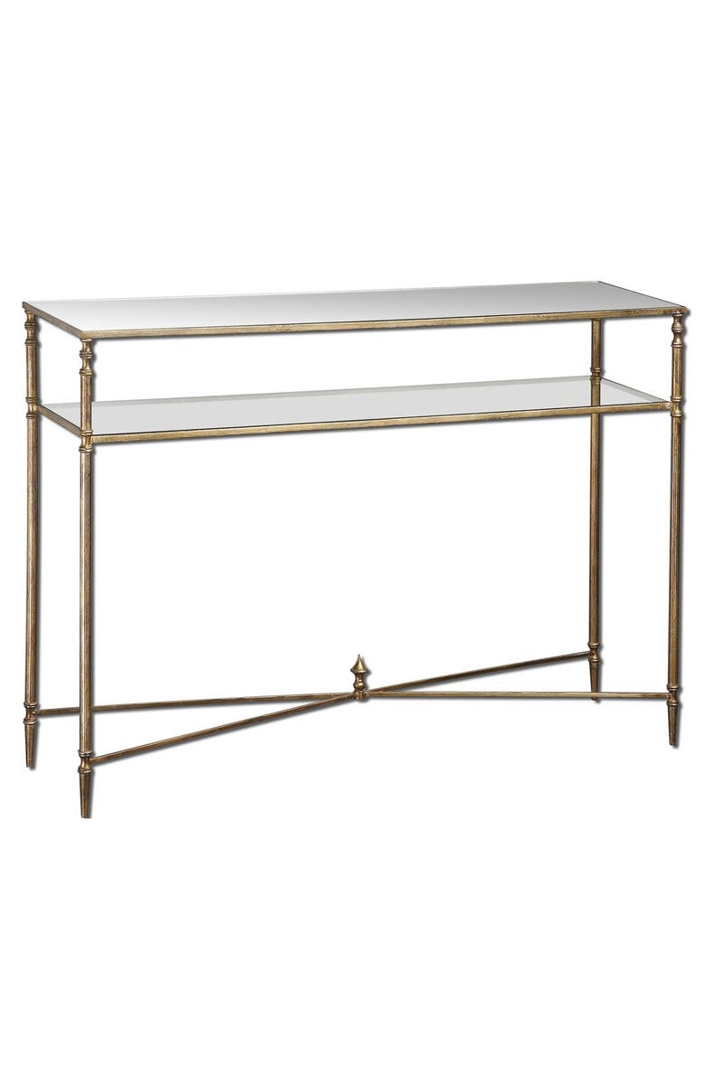 Henzler Mirrored Console Table