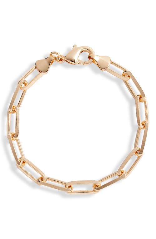 SHYMI Paper Clip Chain Bracelet in Gold at Nordstrom