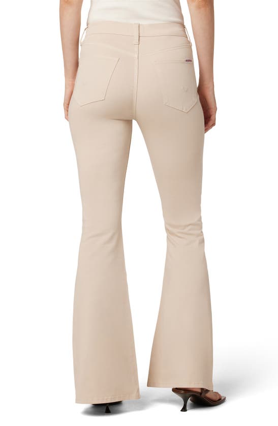 Hudson Heidi High Rise Flare Jeans In Sandy Fluer